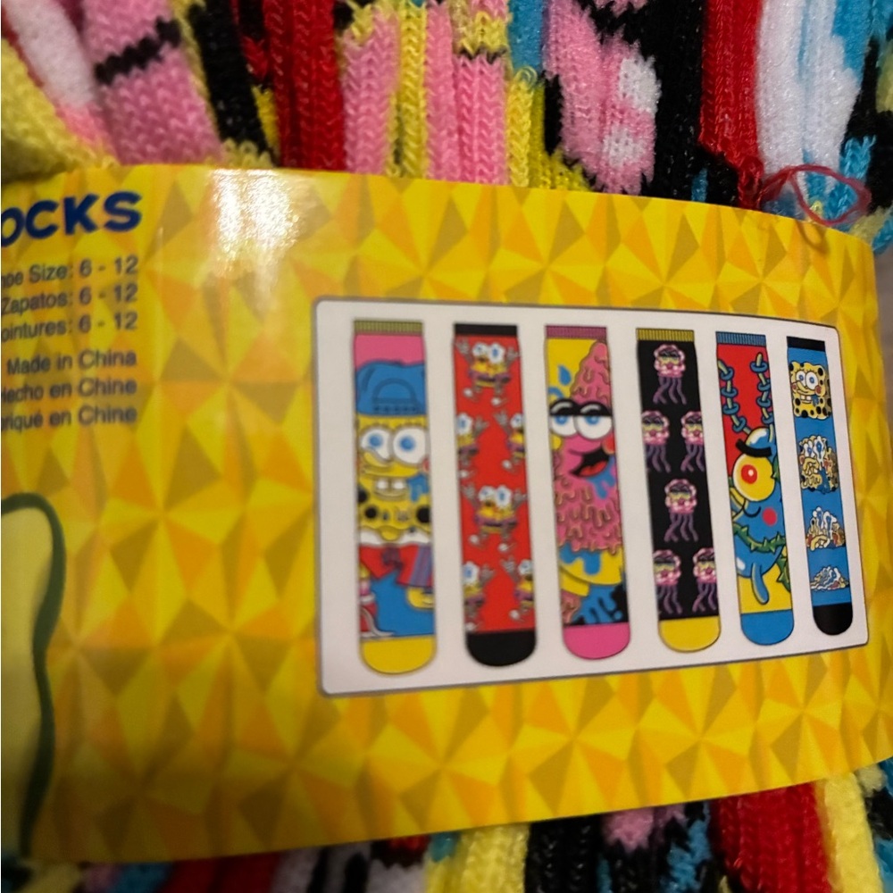 SpongeBob socks bundle - Picture 12 of 14